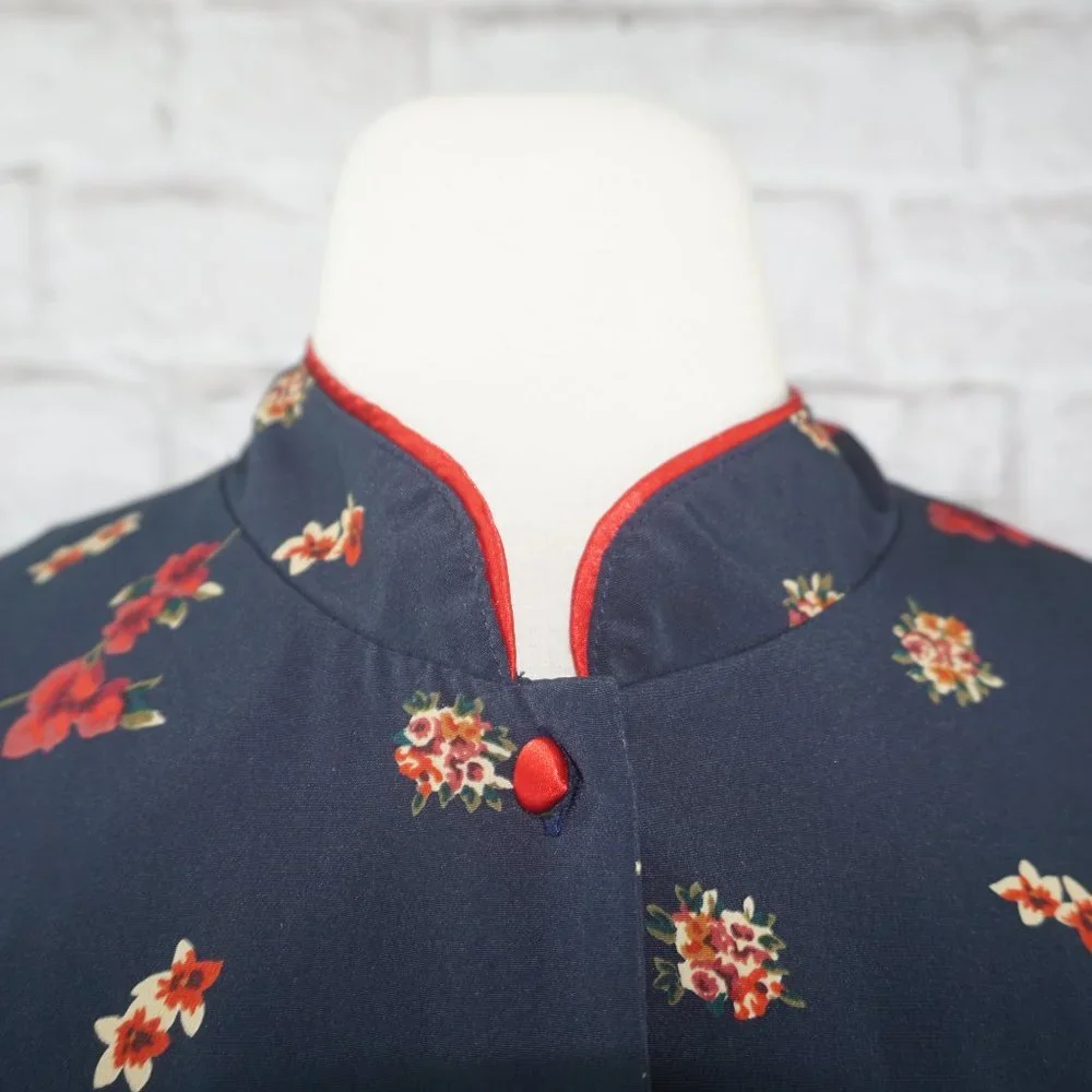 Vintage 90s Floral Dress - Picture 3 of 9